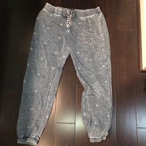 Vintage Havana lace-up sweatpants
